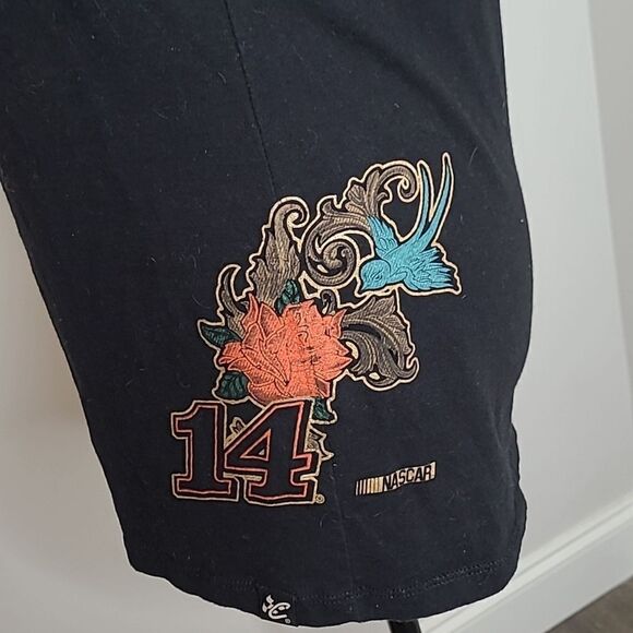 Chase authentic Nascar apparel Stewart #14 black t-shirt - Picture 3 of 7